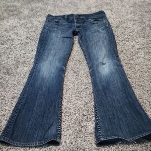 Hudson Jeans Dark Blue Flare Women's Jeans